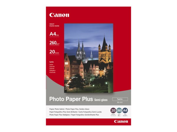 Canon Photo Paper Plus SG-201 A6 Photo paper - 260 g/m² - 100x150 mm - 50 foglio