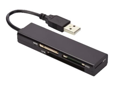 ednet. 85241 - CF - Memory Stick (MS) - MicroSD (TransFlash) - MicroSDHC - SD - Nero - 480 Mbit/s -