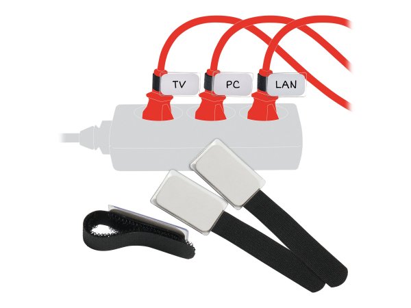 Label-the-cable LTC 2530 - Nero - 90 mm - 10 pz