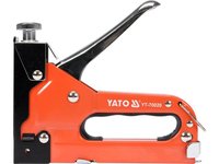 Yato YT-70020 - Chiodatrice/pistola per graffette - Scomparto dritto - Nero - Arancione - Acciaio -