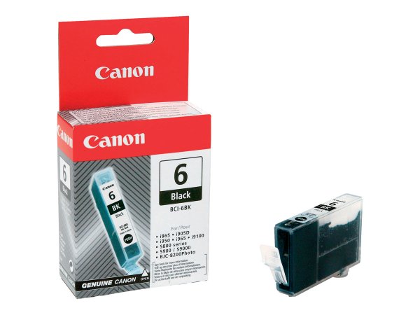 Canon BCI BCI-6BK - Cartuccia di inchiostro Originale - Nero - 13 ml