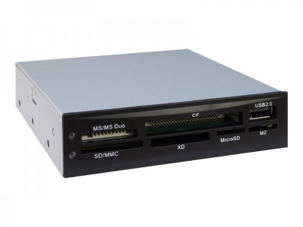 Inter-Tech CI-02 - CF - CF Tipo II - MMC - MS Duo - MS Micro (M2) - MS PRO - MS PRO Duo - Memory Sti