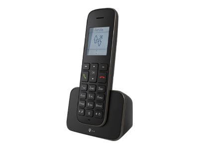 Deutsche Telekom Telekom Sinus 207 - Telefono analogico - Cornetta wireless - 150 voci - Nero