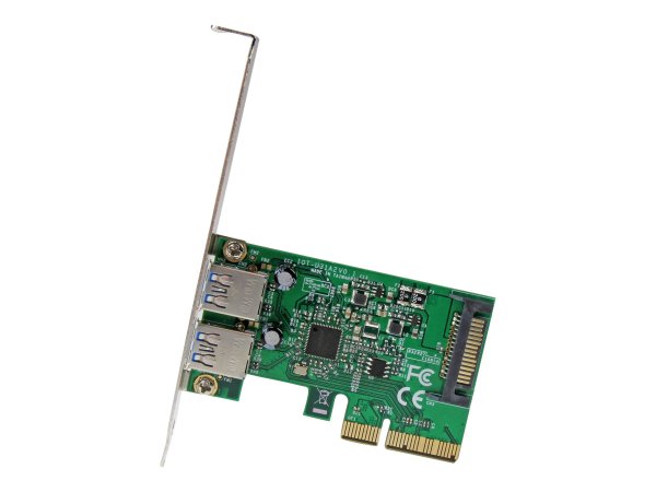 StarTech.com 2-Port USB PCIe Adapter - 10Gbit/s pro Port - USB 3.1/3.2 Gen 2 Typ-A PCI Express 3.0 x