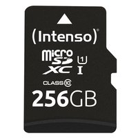 Intenso microSD 256GB UHS-I Perf CL10| Performance - 256 GB - MicroSD - Classe 10 - UHS-I - 90 MB/s