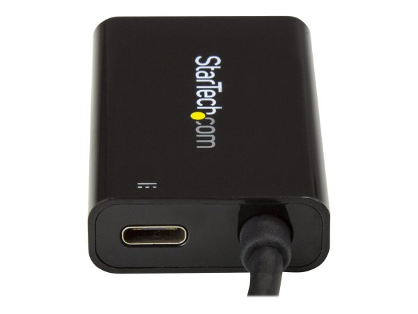StarTech.com Adattatore video USB-C a HDMI con Power Delivery - 60 Watt - Nero - USB tipo-C - Uscita