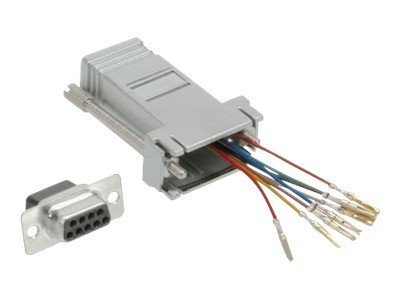 InLine Serial adapter - DB-9 (F) to RJ-45 (F)