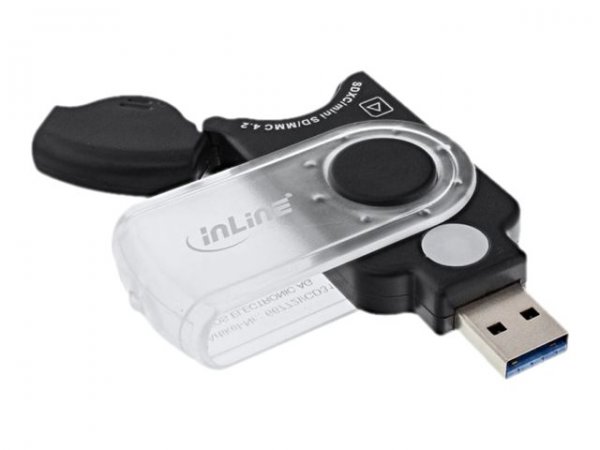 InLine Mobile card reader USB 3.0 - per SD/SDHC/SDXC - microSDXC - microSD