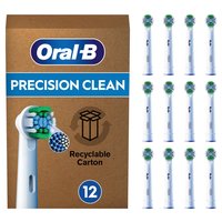 Oral-B Zahnbürstenkopf Precision Clean 12 Stueck Weiss