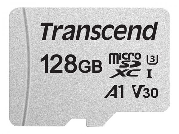 Transcend 300S - 128 GB - MicroSDXC - Classe 10 - NAND - 95 MB/s - 40 MB/s