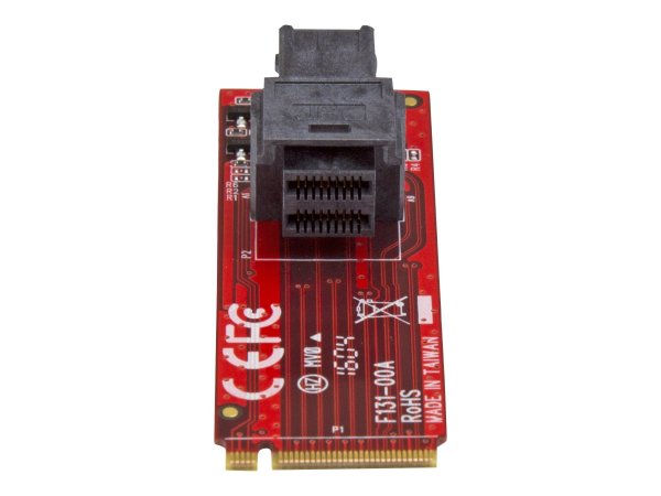 StarTech.com Scheda Adattatore PCI Express 3.0 U.2 (SFF-8643) a M.2 per SSD NVMe U.2 da 2,5" - M.2 -