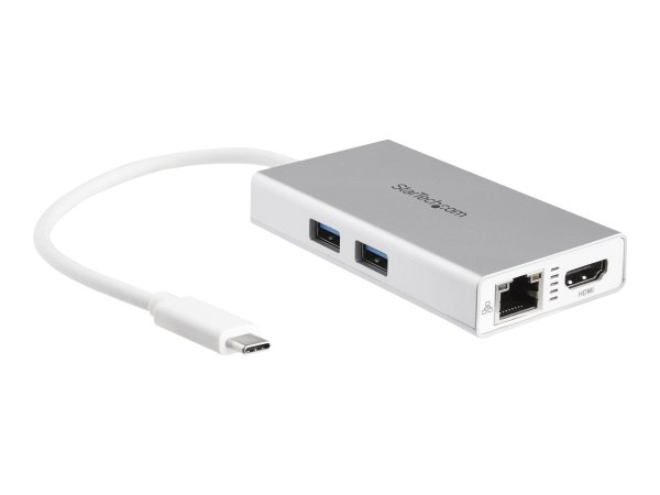 StarTech.com Adattatore USB-C Multiporta - Docking Station da viaggio USB-C con HDMI 4K - 60W Alimen