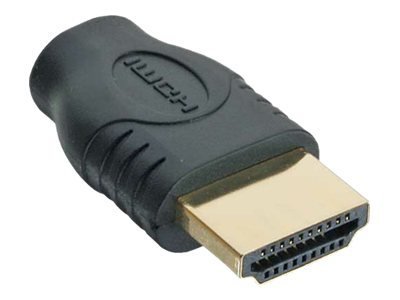 InLine Adattatore HDMI Typ A maschio a Micro HDMI Typ D femmina - dorato