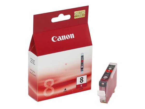 Canon Cartuccia d'inchiostro rosso CLI-8R - Inchiostro a base di pigmento - 1 pz