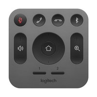Logitech MeetUp - Webcam - RF Wireless - Pulsanti - Grigio
