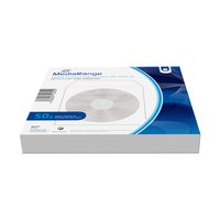 MEDIARANGE BOX65 - Custodia a tasca - 1 dischi - Bianco - Carta - Plastica - 120 mm - 125 mm