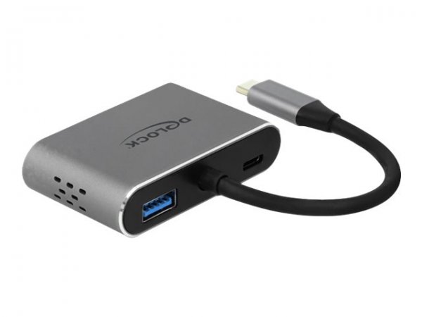 Delock Externer Videoadapter - USB-C - HDMI, VGA