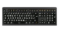 Logickeyboard LKB-LPWB-A2M-DE - Full-size (100%) - USB - Tasto con meccanismo a forbici - QWERTZ - N