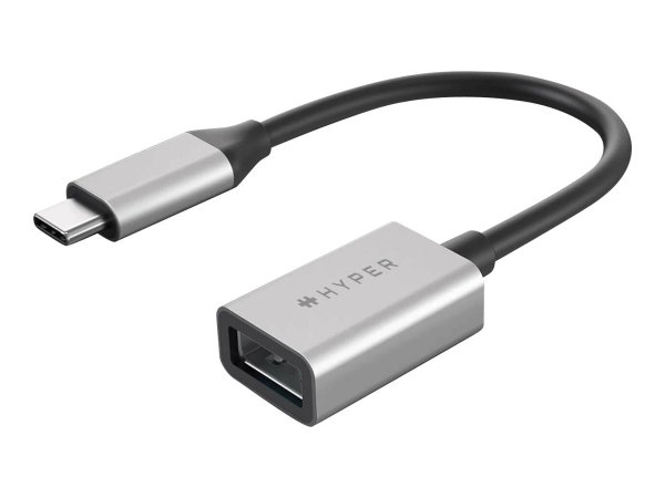 Targus HYPER HD425D-GL - 0,0176 m - USB C - USB A - USB 3.2 Gen 2 (3.1 Gen 2) - Nero - Argento