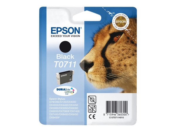 Epson Cheetah Cartuccia Nero - Resa standard - Inchiostro a base di pigmento - 7,4 ml - 1 pz
