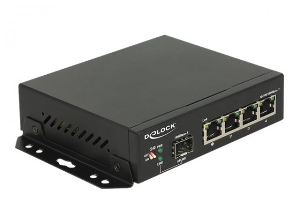 Delock 87704 - Gigabit Ethernet (10/100/1000) - Montabile a parete