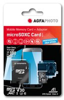 AgfaPhoto 10615 - 32 GB - MicroSDXC - Classe 10 - UHS-I - 100 MB/s - 95 MB/s