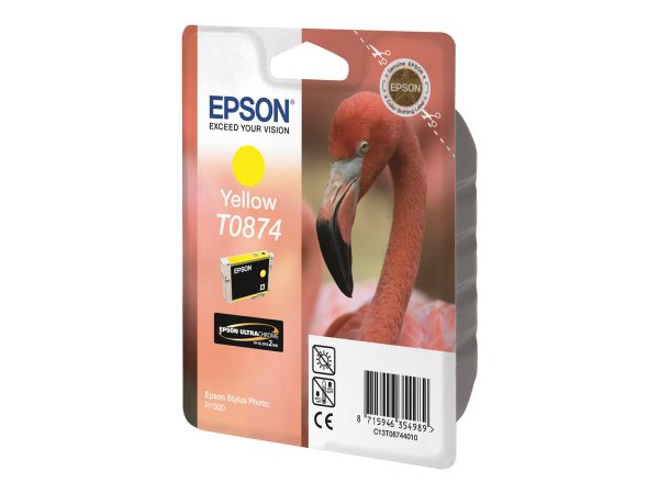 Epson Flamingo Cartuccia Giallo - Inchiostro a base di pigmento - 11,4 ml - 1 pz