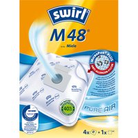 Swirl M 48 - Sacchetto per la polvere - Bianco - Scatola - 4 pezzo(i) - 1 pezzo(i)