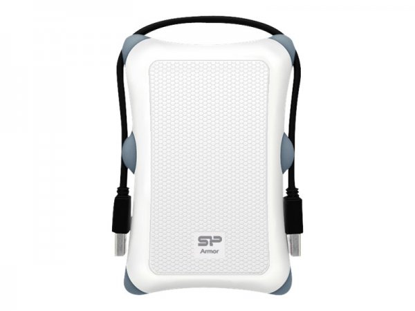 Silicon Power Armor A30 - Box esterno HDD - 2.5" - Collegamento del dispositivo USB - Bianco