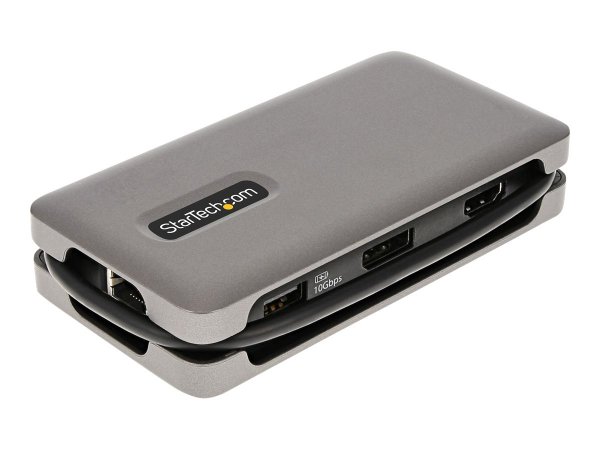 StarTech.com Adattatore Multiporta USB-C - Docking Station USB Type C con HDMI/DP 4K60Hz - Hub USB a