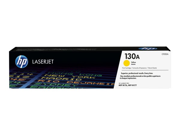 HP Color LaserJet 130A - Unità toner Originale - Giallo - 1000 pagine