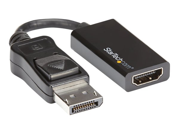 StarTech.com Adattatore DisplayPort a HDMI 4K 60Hz - Convertitore video attivo da DP 1.4 a HDMI 2.0