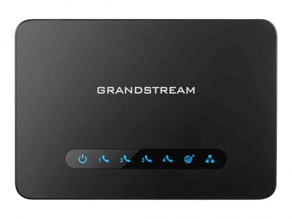 Grandstream HT814 - VoIP-Telefonadapter - 4 Anschlüsse