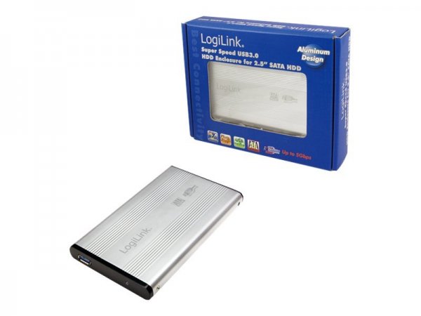 LogiLink UA0106A - 2.5" - Seriale ATA II - SATA - 5 Gbit/s - Argento