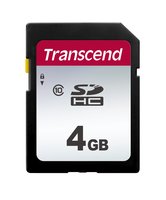 Transcend SDHC 300S 4GB - 4 GB - SDHC - Classe 10 - NAND - 20 MB/s - 10 MB/s