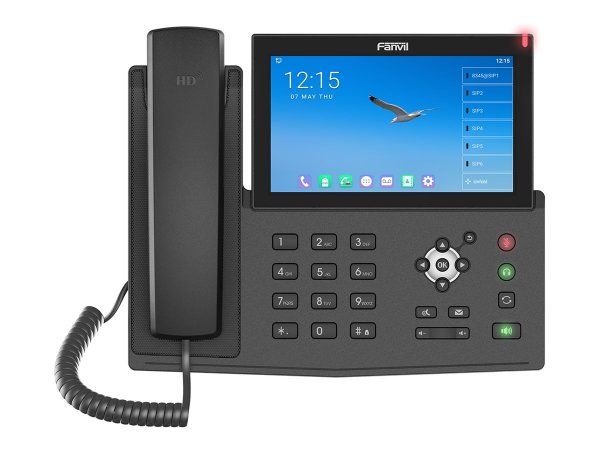 Fanvil V67 - IP Phone - Nero - Cornetta con filo e senza fili - In-band - Out-of band - Info SIP - 2