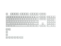 Glorious PC Gaming Race GPBT Keycaps - 115 PBT Tastenkappen ISO ES-Layout Arctic White