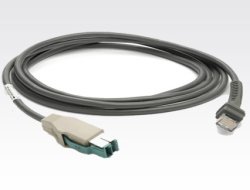 Zebra USB Cable Power+ - Grigio - 2,1 m
