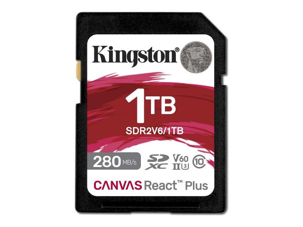 Kingston 1TB Canvas React Plus SDXC