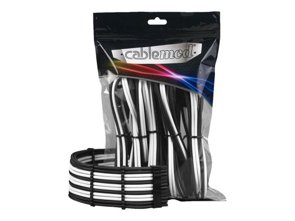 cablemod CM-PCAB-BKIT-NKKW-3PK-R - Nero - Bianco - 170 mm - 50 mm - 250 mm - 516 g - Blister