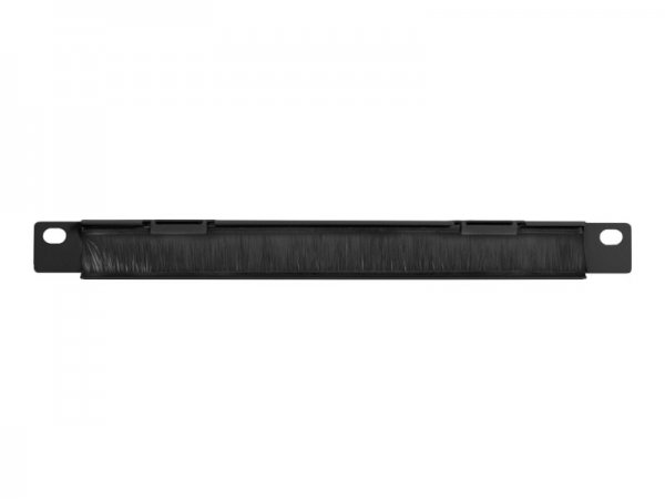 DIGITUS Condotto del cavo 254mm (10") - Pannello di gestione del cavo - Nero - Acciaio - 0.5U - Turc