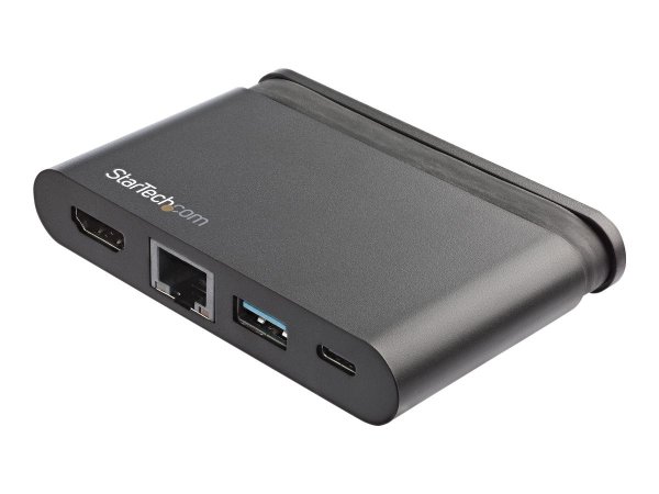 StarTech.com Adattatore multiporta USB C - Dock portatile USB-C con HDMI 4K - Pass-Through PD 3.0 da