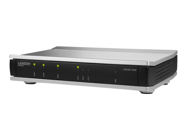 Lancom 1640E (EU) - WAN Ethernet - Gigabit Ethernet - Nero - Argento