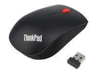 Lenovo ThinkPad Essential Wireless Mouse - Maus - Laser - 3 Tasten - kabellos - 2.4 GHz - kabelloser
