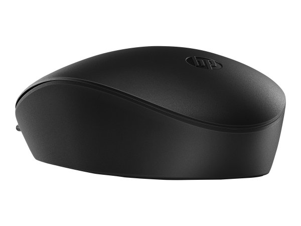 HP Mouse 128 Laser Wired - Ambidestro - Laser - USB tipo A - 1200 DPI - Nero