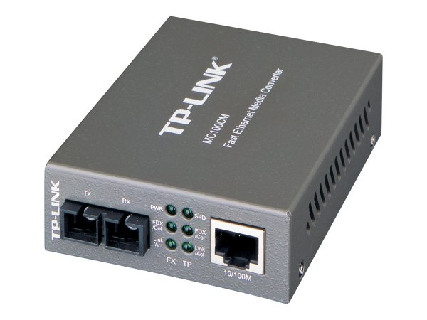 TP-LINK Fast Ethernet Media Converter(SC,multi-mode) - 1000 Mbit/s - IEEE 802.3,IEEE 802.3u,IEEE 802