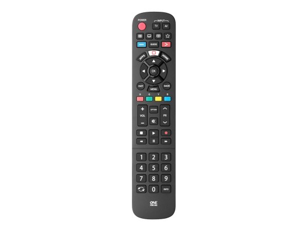 One for All TV Replacement Remotes URC4914 - TV - IR Wireless - Pulsanti - Nero
