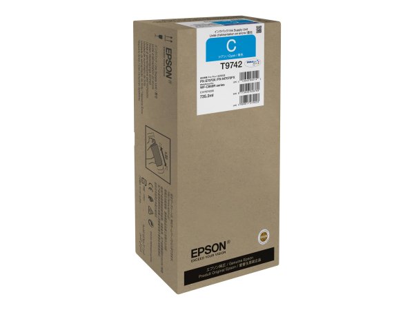 Epson Cyan XXL Ink Supply Unit - Resa elevata (XL) - 735,2 ml - 84000 pagine - 1 pz