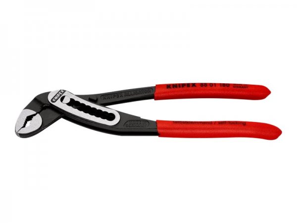 KNIPEX 88 01 180 - Tongue-and-groove pliers - 4.2 cm - 3.6 cm - Chromium-vanadium steel - Red - 18 c