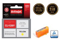 Activejet ink for Canon CLI-526Y - Compatible - Pigment-based ink - Yellow - Canon - Canon PIXMA: MG